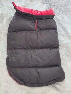 32 Degrees Reversible Dog Jacket Red And Black SMALL